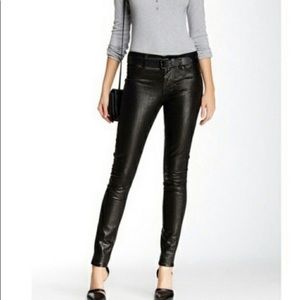 Hudson Barbara Houndstooth Skinny Jeans 29